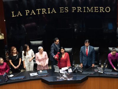La morenista Ana Lilia Rivera, nueva presidenta del Senado