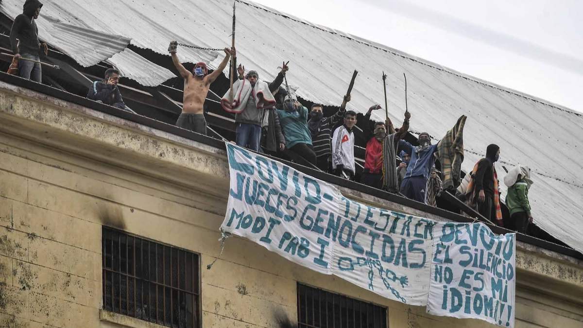 Crisis carcelaria. Fuente: (Twitter)