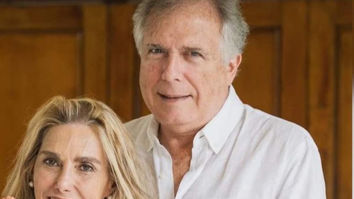 Roberto Baldo y su esposa