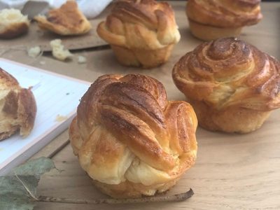Cruffins rellenos de Nutella: vas a amar lo rica que queda esta receta para acompañar con unos buenos mates
