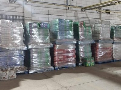 Recuperan mercancía robada con valor de 1.5 millones de pesos en Tlalmanalco, Edomex