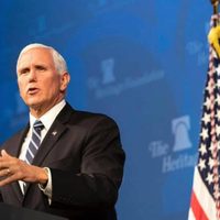 Pence lanza una organización para "promover" las políticas del gobierno de Trump