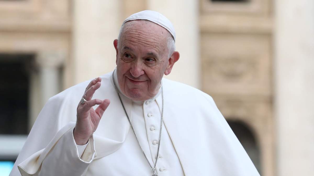 El papa Francisco, máximo líder religioso de la Iglesia Católica. Fuente: (Twitter)