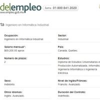 Canadá busca trabajadores mexicanos con sueldos de hasta 69 mil pesos