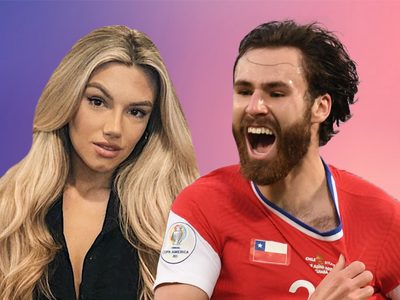 Se robó la atención: ella es Kimberley Abbott, la novia de Ben Brereton, delantero inglés de Chile