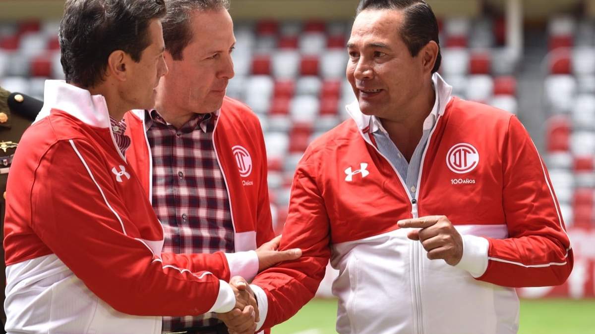 Peña Nieto, Eruviel Ávila y Luis Miranda