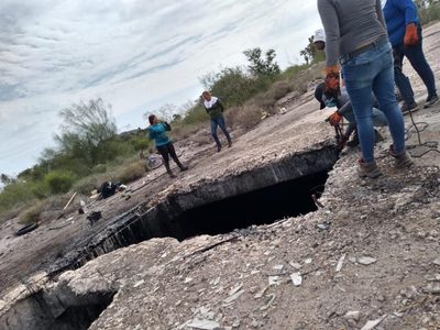 Guerreras Buscadoras de Sonora ubican posible ‘vertedero’ de cadáveres en patios de Ferromex