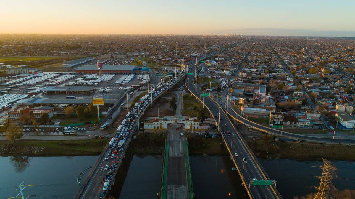 Área Metropolitana de Buenos Aires (AMBA). (Fuente: Twitter)