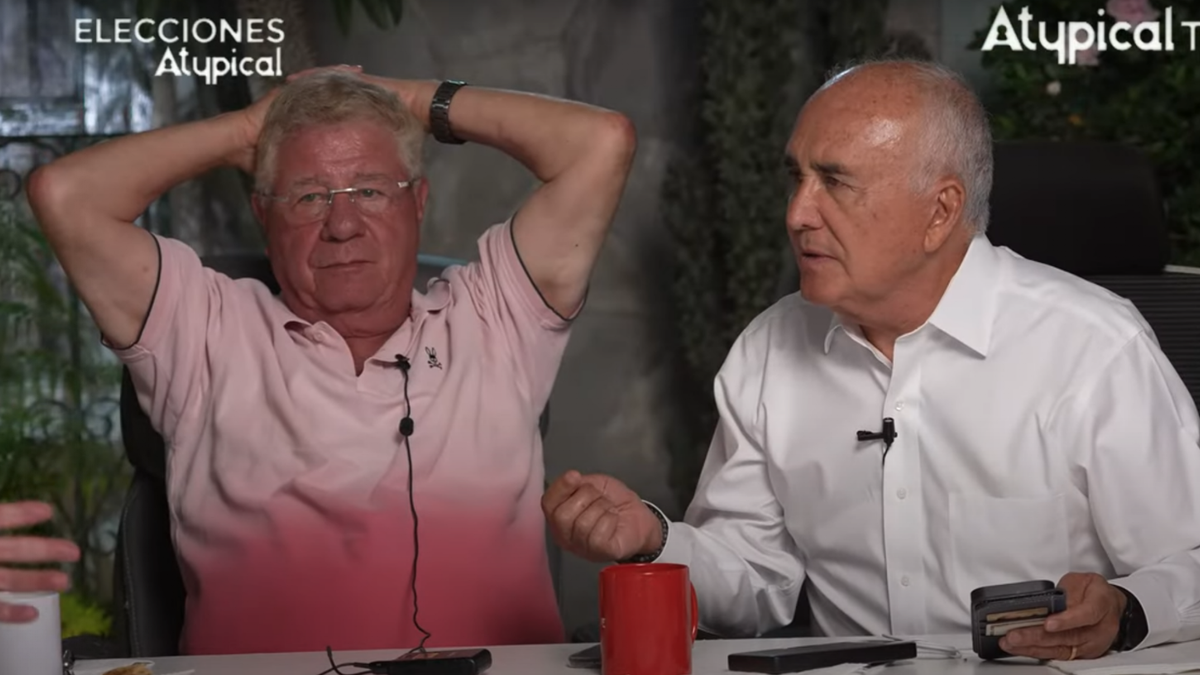 Carlos Alazraki y Pedro Ferriz de Con