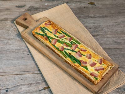 Tarta de espárragos para disfrutar