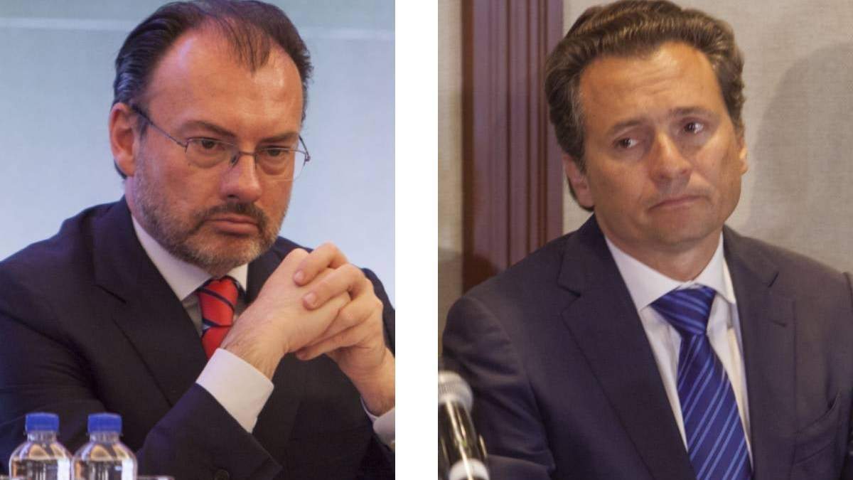 Luis Videgaray y Emilio Lozoya. Fotos: Miguel Dimayuga