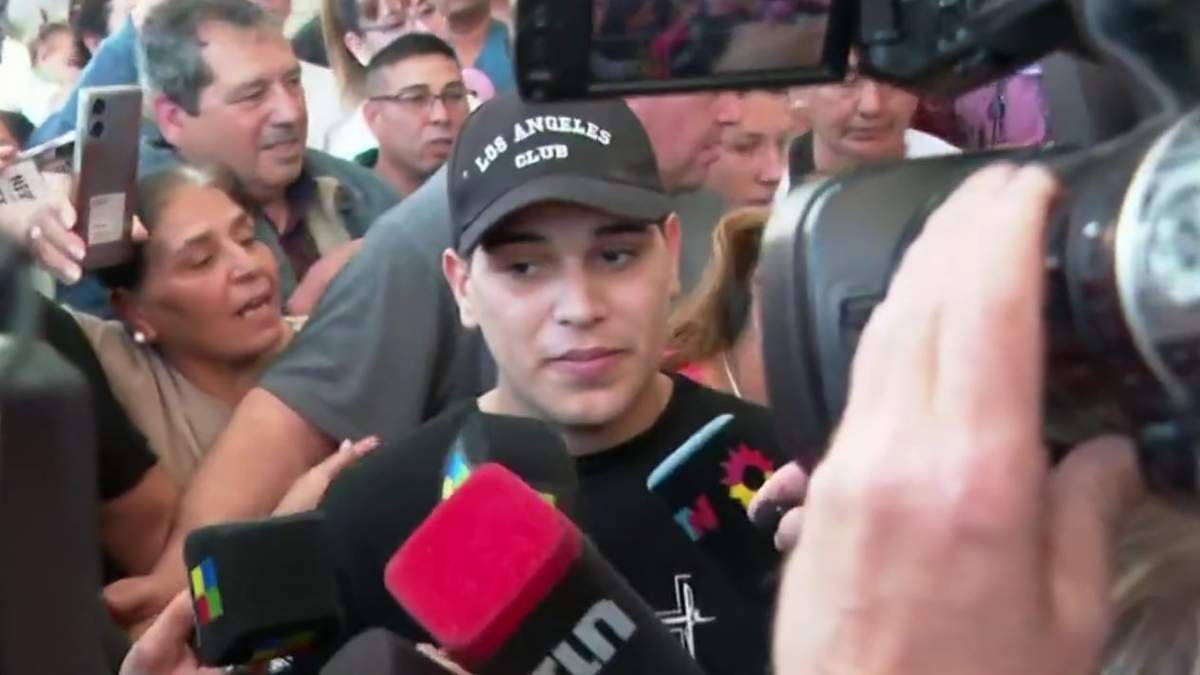 El cambio físico de Thiago Medina tras su larga internación