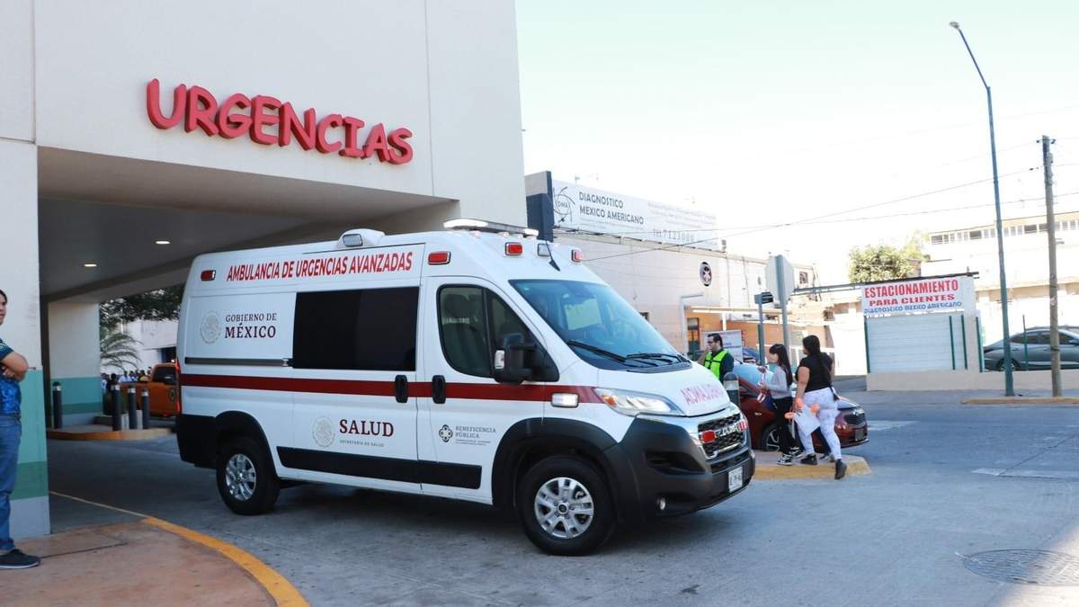 Los menores fueron internados en el Hospital Pediátrico de Sinaloa