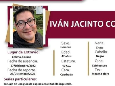 Hallan muerto al médico Iván Jacinto Cortés, reportado desaparecido en Colima