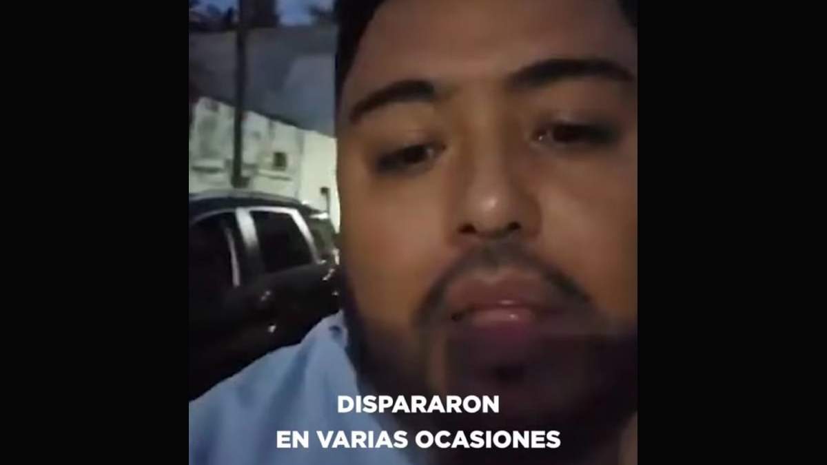 Andrés Salas, reportero atacado