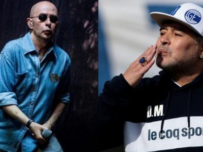 A su estilo: el mensaje del Indio Solari por el deceso de Diego Maradona