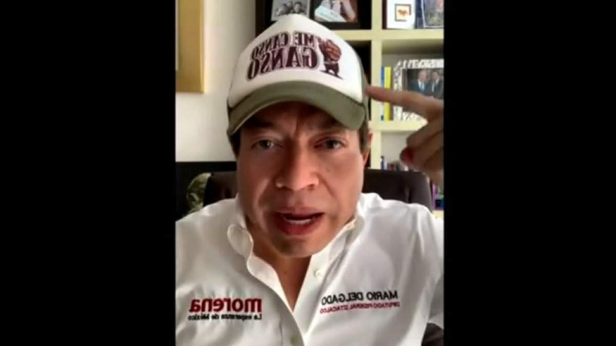 Mario Delgado tras obtener la victoria en la contienda por la presidencia de Morena.
