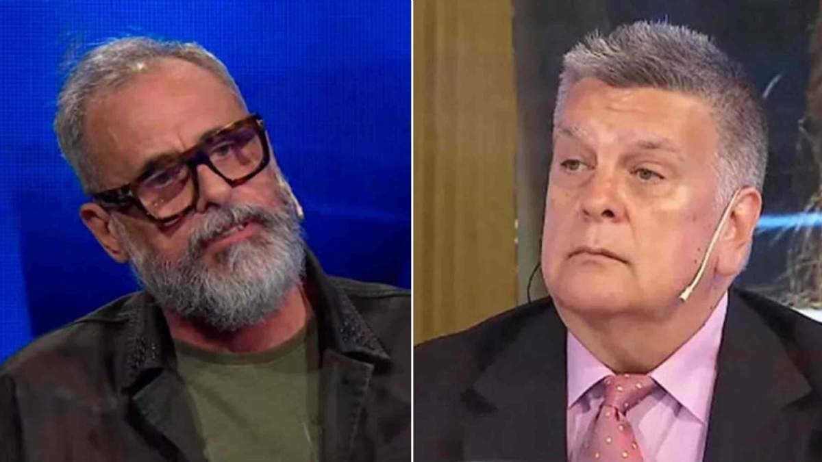 Jorge Rial y Luis Ventura. Fuente: (Twitter)