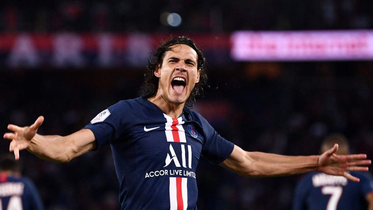 Edinson Cavani. Fuente: (Twitter).