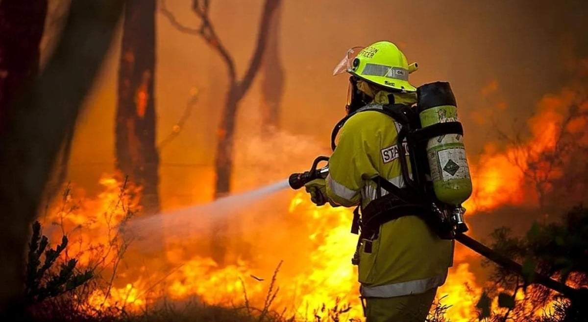 Bomberos Voluntarios. Fuente: (Facebook)