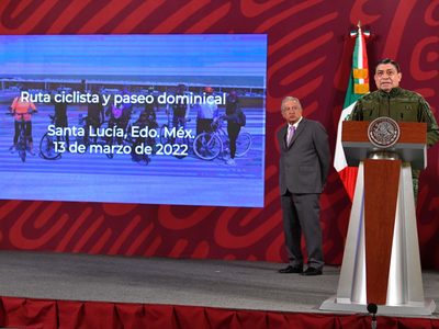 López Obrador anunció que dormirá en el hotel del AIFA, en Santa Lucía, previo a la inauguración