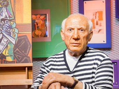 Hallan una posible obra de Pablo Picasso que sería una caricaturización de Hitler