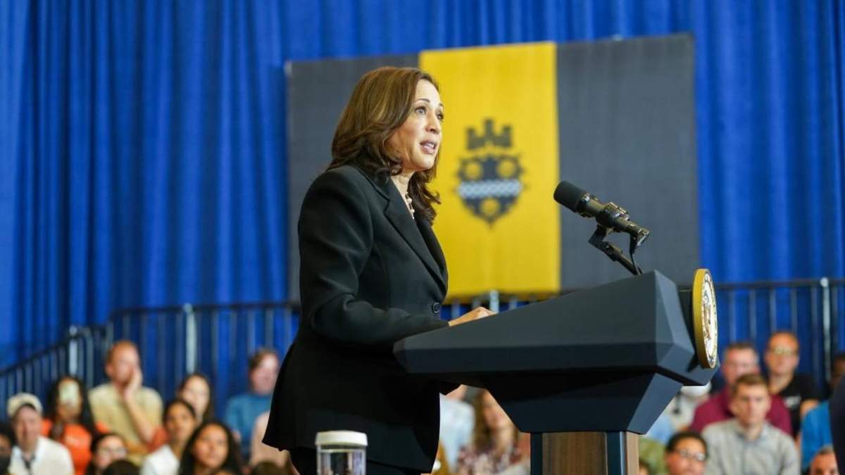 Kamala Harris, vicepresidenta de Estados Unidos
