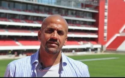 Juan Sebastián Verón. Fuente: (Twitter)