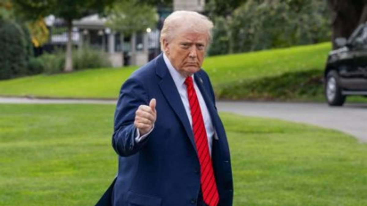 El presidente estadunidense, Donald Trump