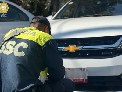 Operativos contra portaplacas: Así puedes recuperar láminas