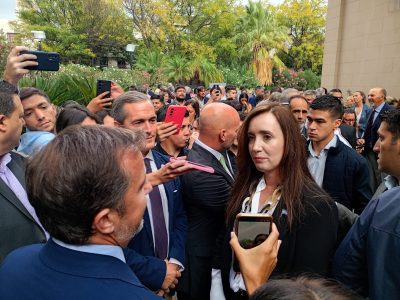 Villarruel hizo show y tuvo protagonismo en el desayuno de Coviar