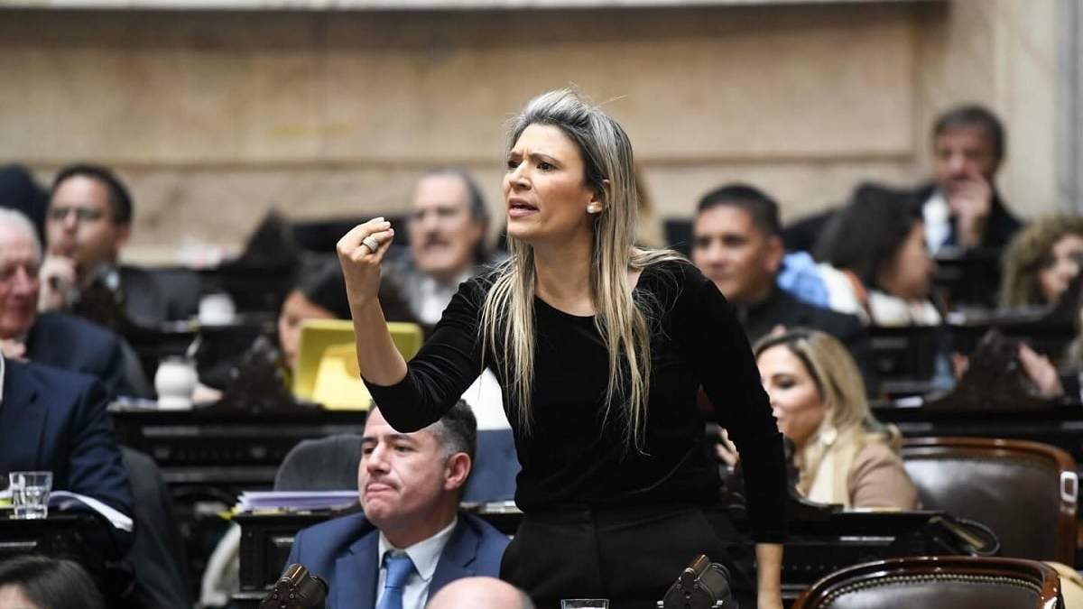 La senadora nacional, Nadia Márquez. Fuente (Facebook)