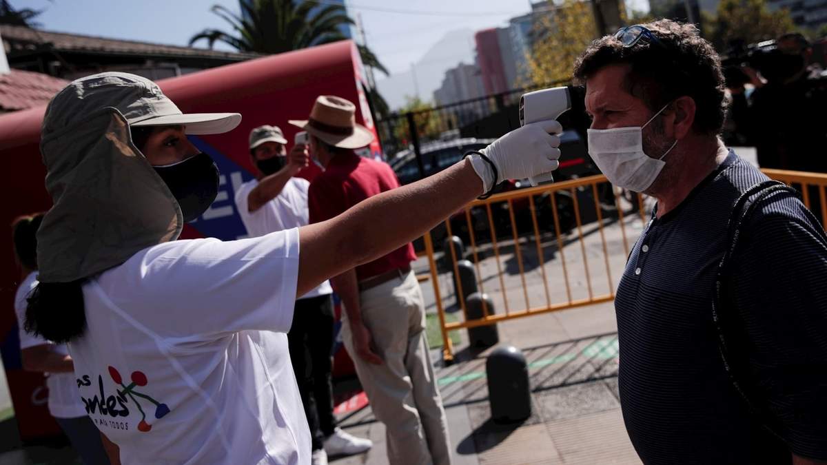 Pandemia de coronavirus en Chile. Fuente: (Twitter)