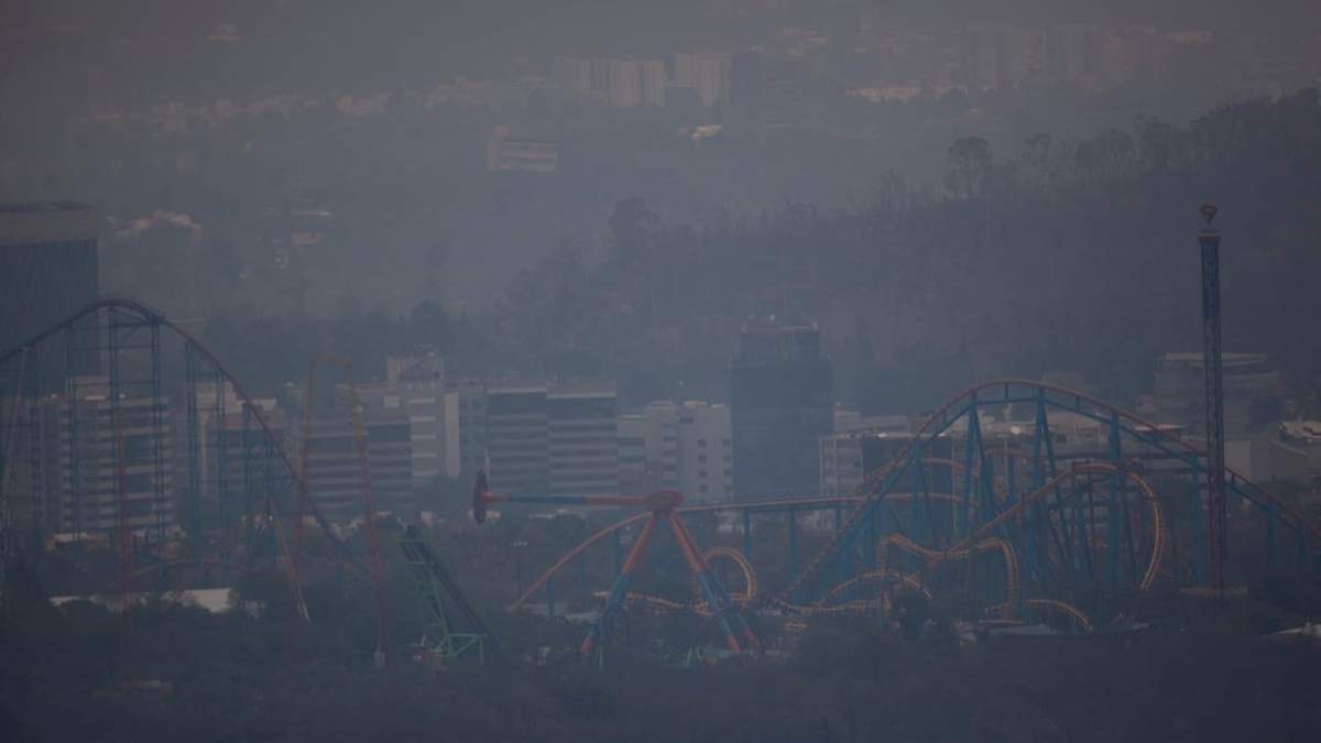 Contaminación en el sur de la CDMX