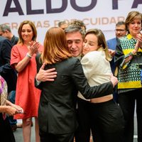 Entre lágrimas y junto a Samuel García, Aldo Fasci deja la Secretaría de Seguridad Pública de NL