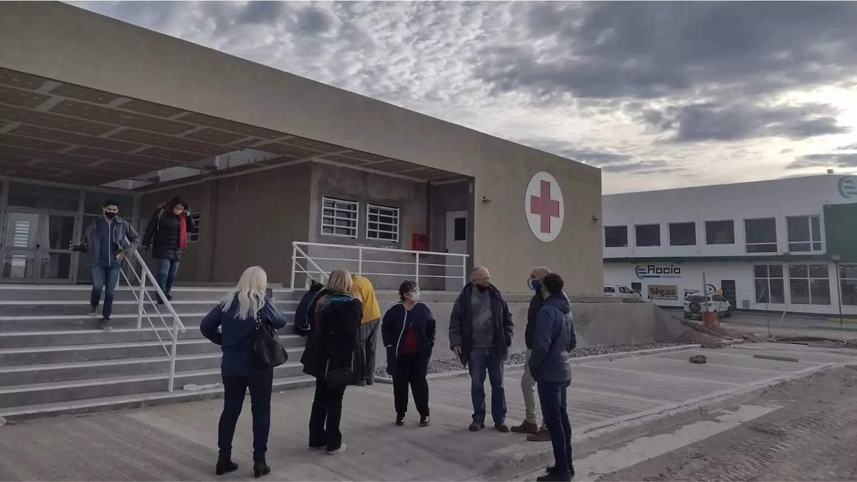 Nuevo hospital de Las Grutas. Fuente: (Twitter)
