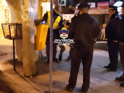 Detuvieron a un hombre cuando intentaba ingresar a un comercio