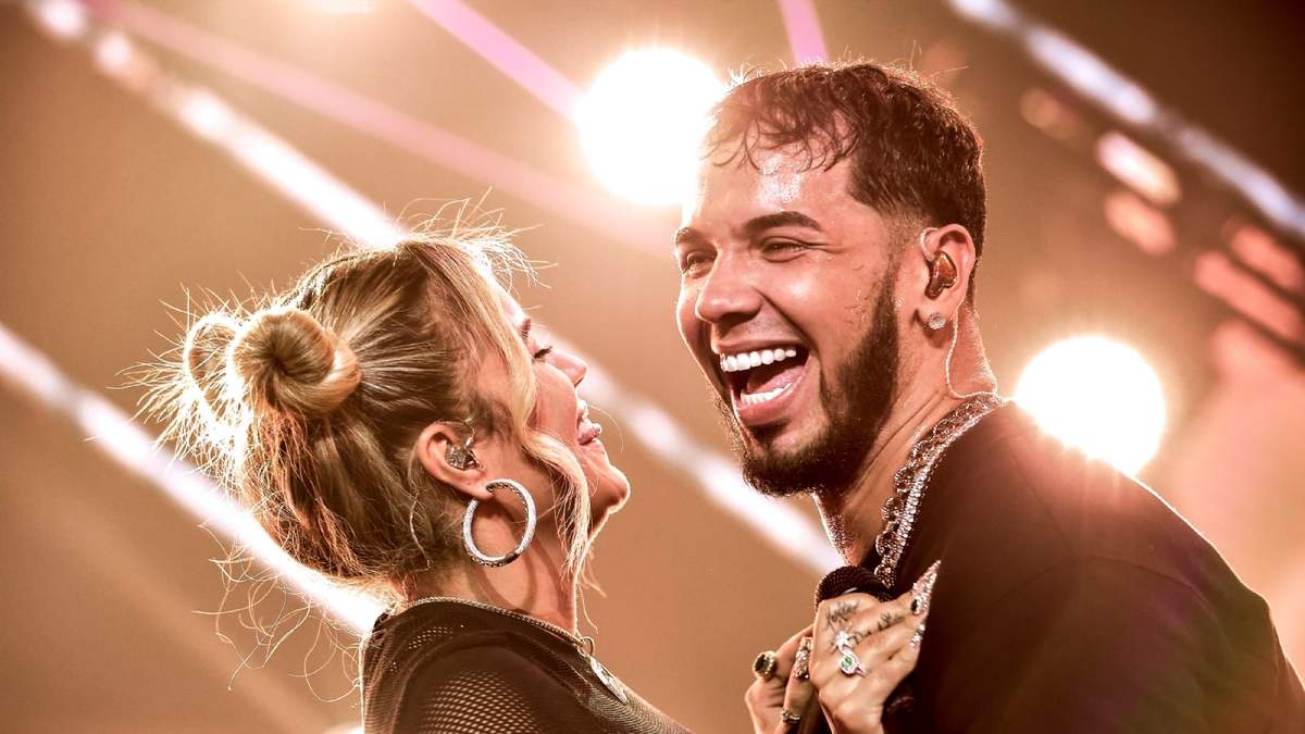 Karol G y Anuel AA. Fuente: (Instagram)