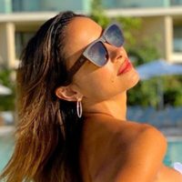 De ensueño: Lourdes Sánchez volvió a generar una ola de suspiros con esta postal desde la pileta