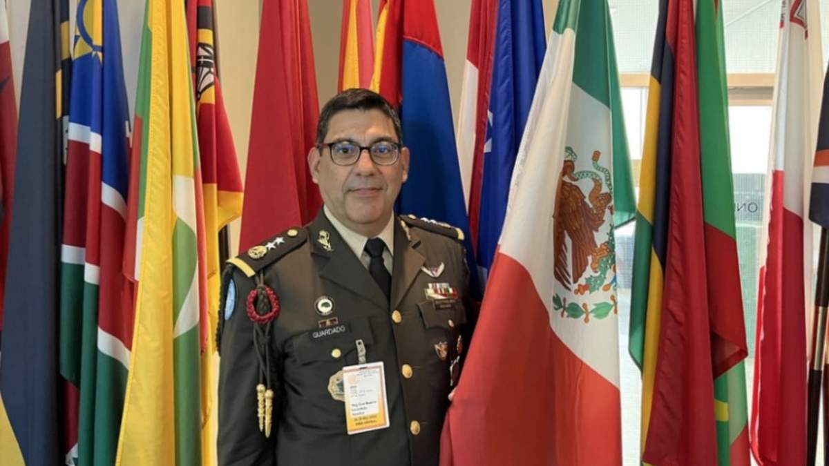 El general de Brigada Ramón Guardado Sánchez