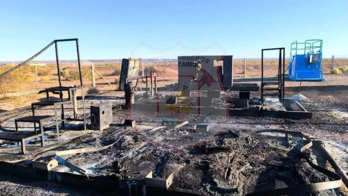 Las oficinas y el comedor de la empresa Shell sufrieron pérdidas totales