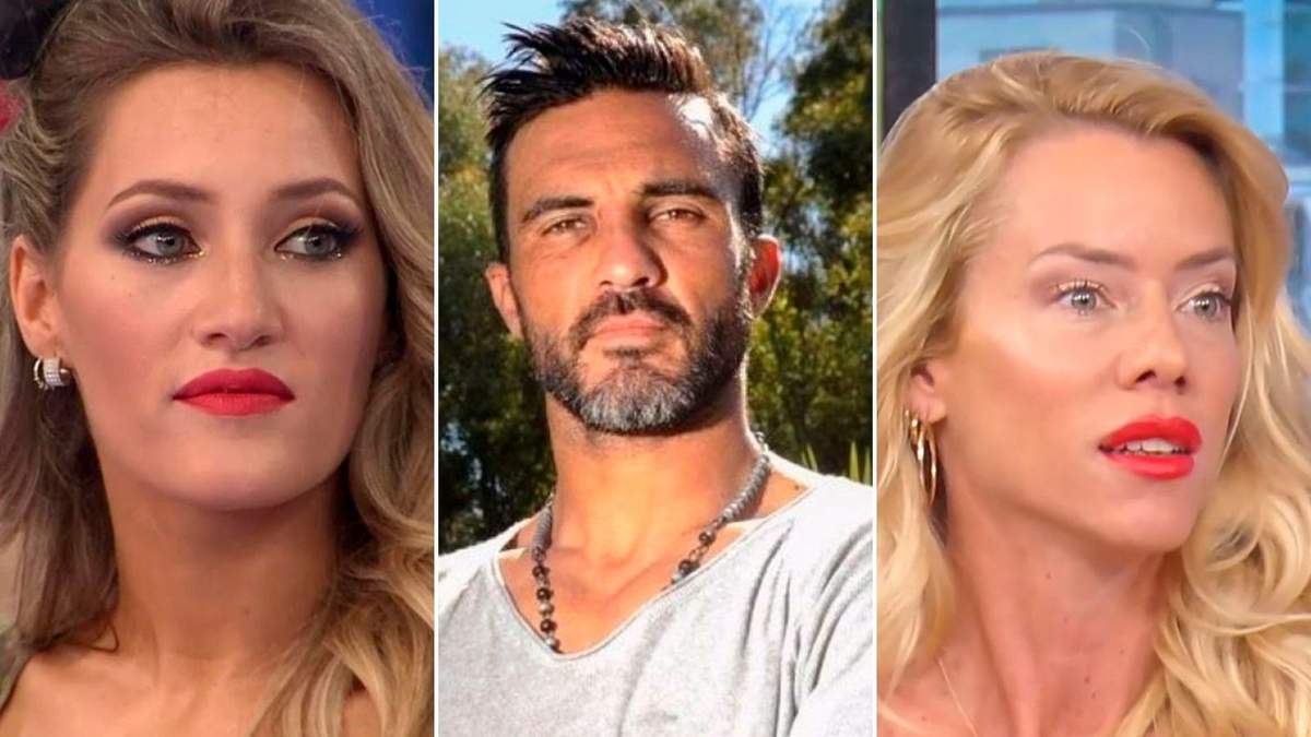 Mica Viciconte, Fabián Cubero y Nicole Neumann. Fuente: (Instagram)
