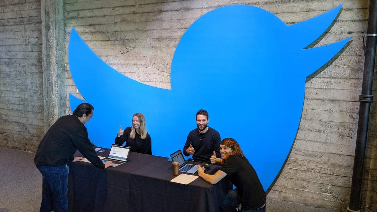 Empleados de la red social en San Francisco, California