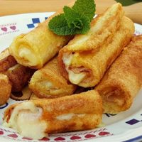 Rollitos de queso y pollo: una receta sencilla para picar algo saludable