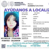 Hallan sin vida a Michelle Itzayana, estudiante de la UAEM que desapareció hace 11 días