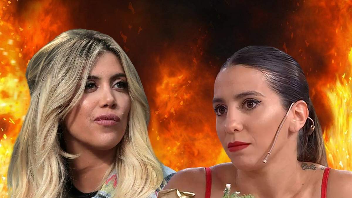 Wanda Nara y Cinthia Fernández. Fuente: (Minuto Neuquén)
