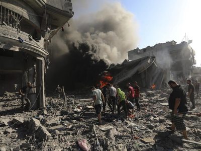 Ataques en centro de Gaza matan a 13 palestinos mientras avanzan las conversaciones de alto el fuego