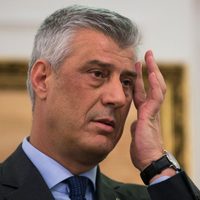 Hashim Thaci es acusado de crímenes de guerra y de lesa humanidad