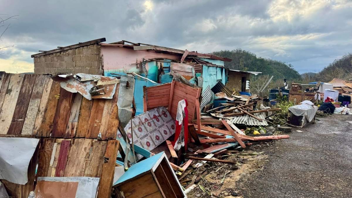Daños causados por el huracán "Melissa" en Jamaica