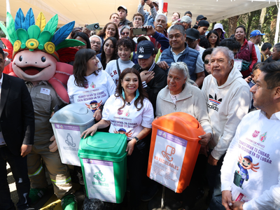Brugada encabeza arranque de campaña para separación de residuos en CDMX